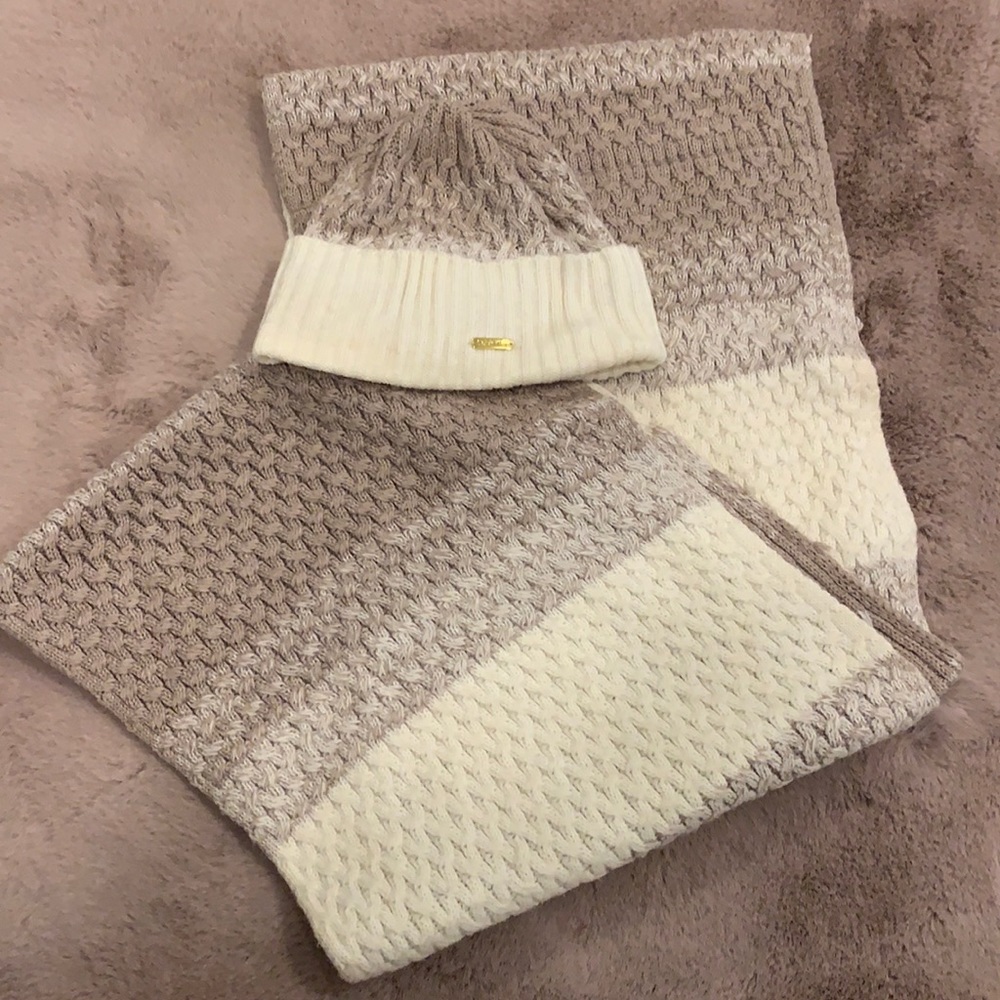 Calvin Klein ( scarf and Bennie) set